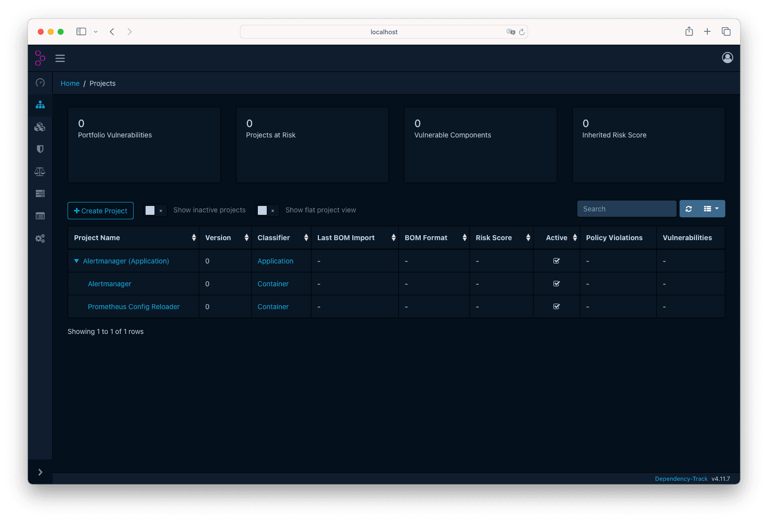 Alertmanager project structure